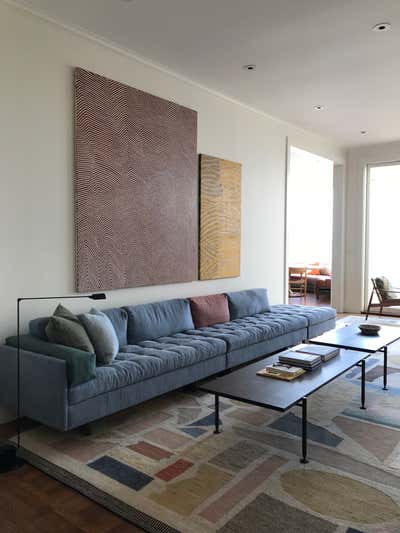  Transitional Family Home Living Room. San Francisco Residence by Martin Young Design.