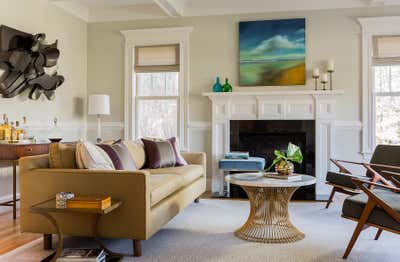  Transitional Family Home Living Room. Modern Meets Tradition by Eleven Interiors LLC.