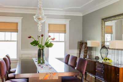  Modern Family Home Dining Room. Modern Meets Tradition by Eleven Interiors LLC.