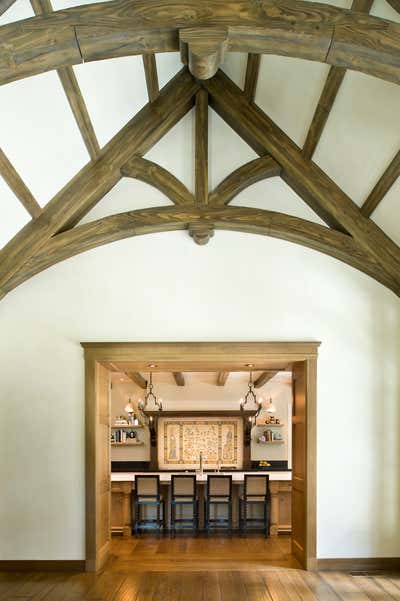 English Country Living Room. Woodside by Lynnette Reid Interior Design.