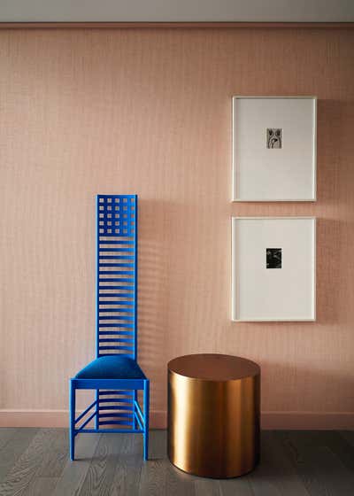  Contemporary Apartment Entry and Hall. One Manhattan Square by Jamie Bush + Co..
