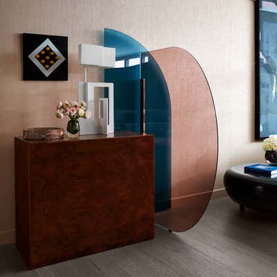  Contemporary Apartment Entry and Hall. One Manhattan Square by Jamie Bush + Co..