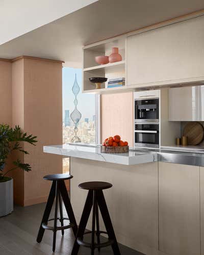  Contemporary Apartment Kitchen. One Manhattan Square by Jamie Bush + Co..