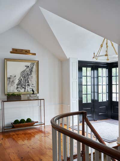  Eclectic Family Home Entry and Hall. Brook Side Home by Shannon Connor Interiors.