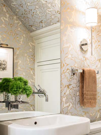  Transitional Apartment Bathroom. Union Park Townhouse by Evolve Residential .