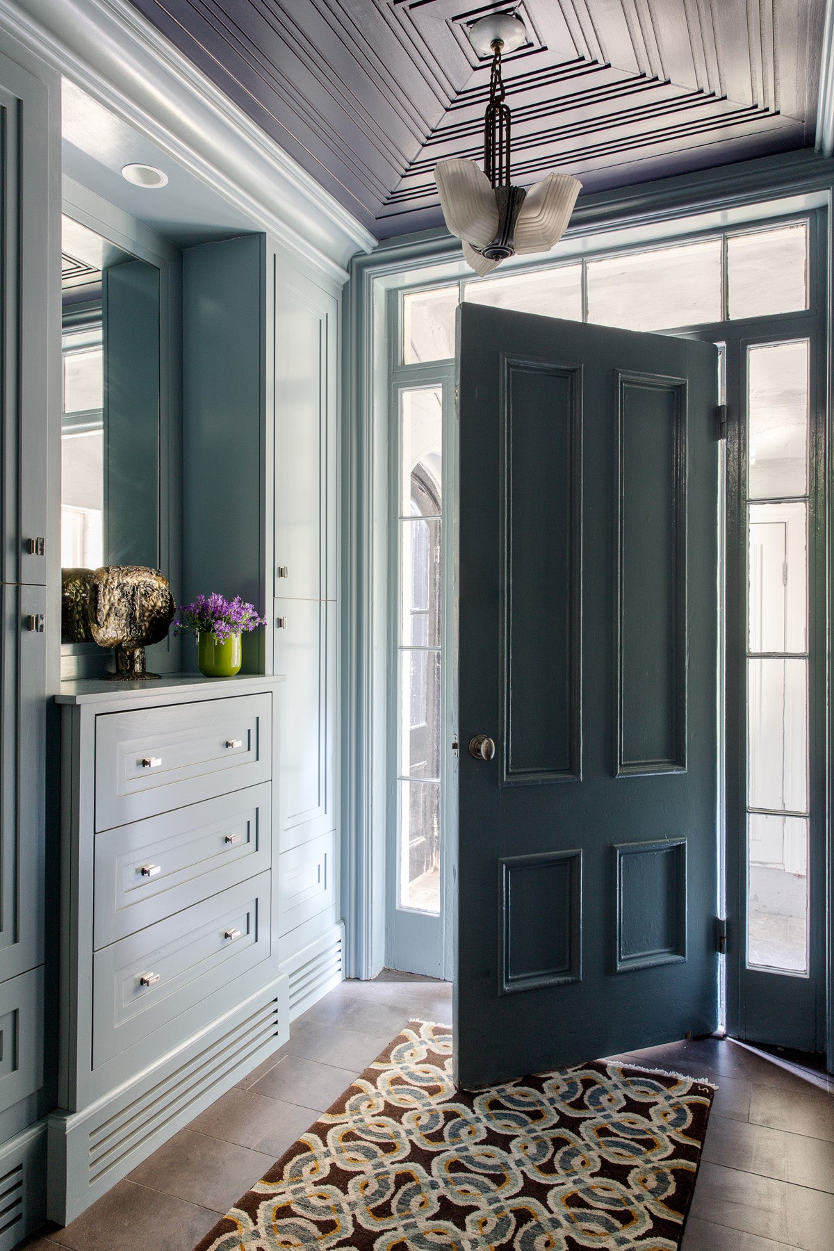 Traditional Entry and Hall