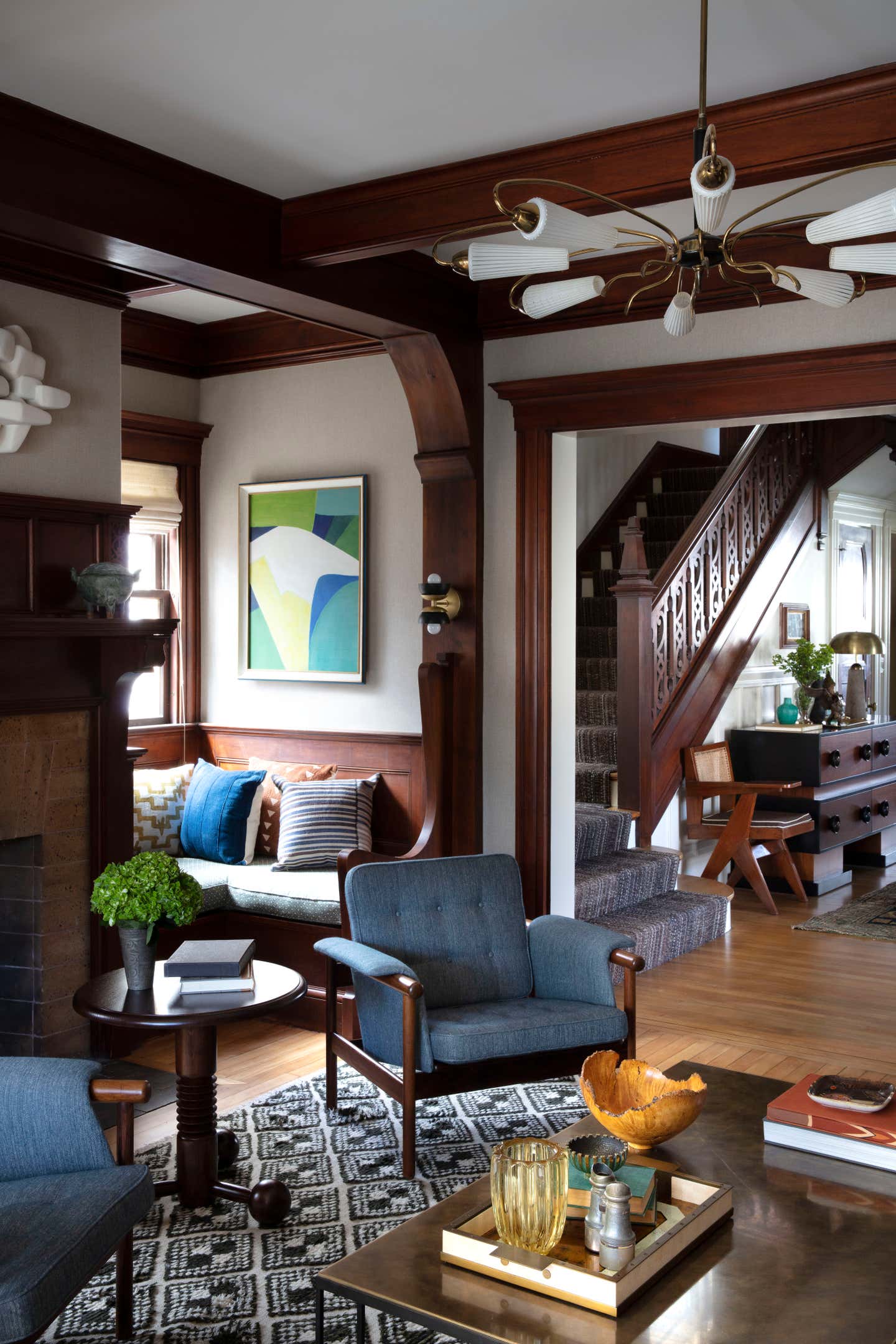 English Arts & Crafts Style Home by Nina Farmer Interiors | 1stDibs