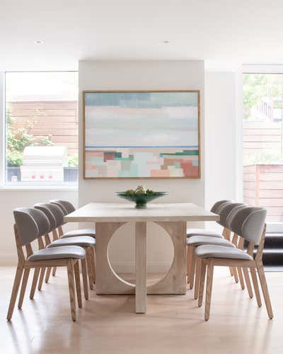  Modern Apartment Dining Room. Battery Park Duplex by HCO INTERIORS.