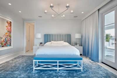  Beach Style Bedroom. Montauk Home by Ghislaine Viñas .