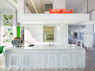  Eclectic Apartment Kitchen. Skyhouse by Ghislaine Viñas .