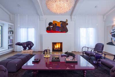  Maximalist Living Room. Los Feliz Home by Ghislaine Viñas .
