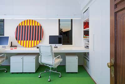 Contemporary Office and Study. Los Feliz Home by Ghislaine Viñas .