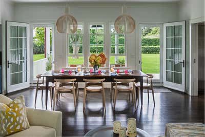  Beach House Dining Room. Sagaponack by J Cohler Mason Design.