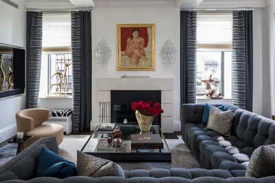  Transitional Apartment Living Room. Penthouse by J Cohler Mason Design.