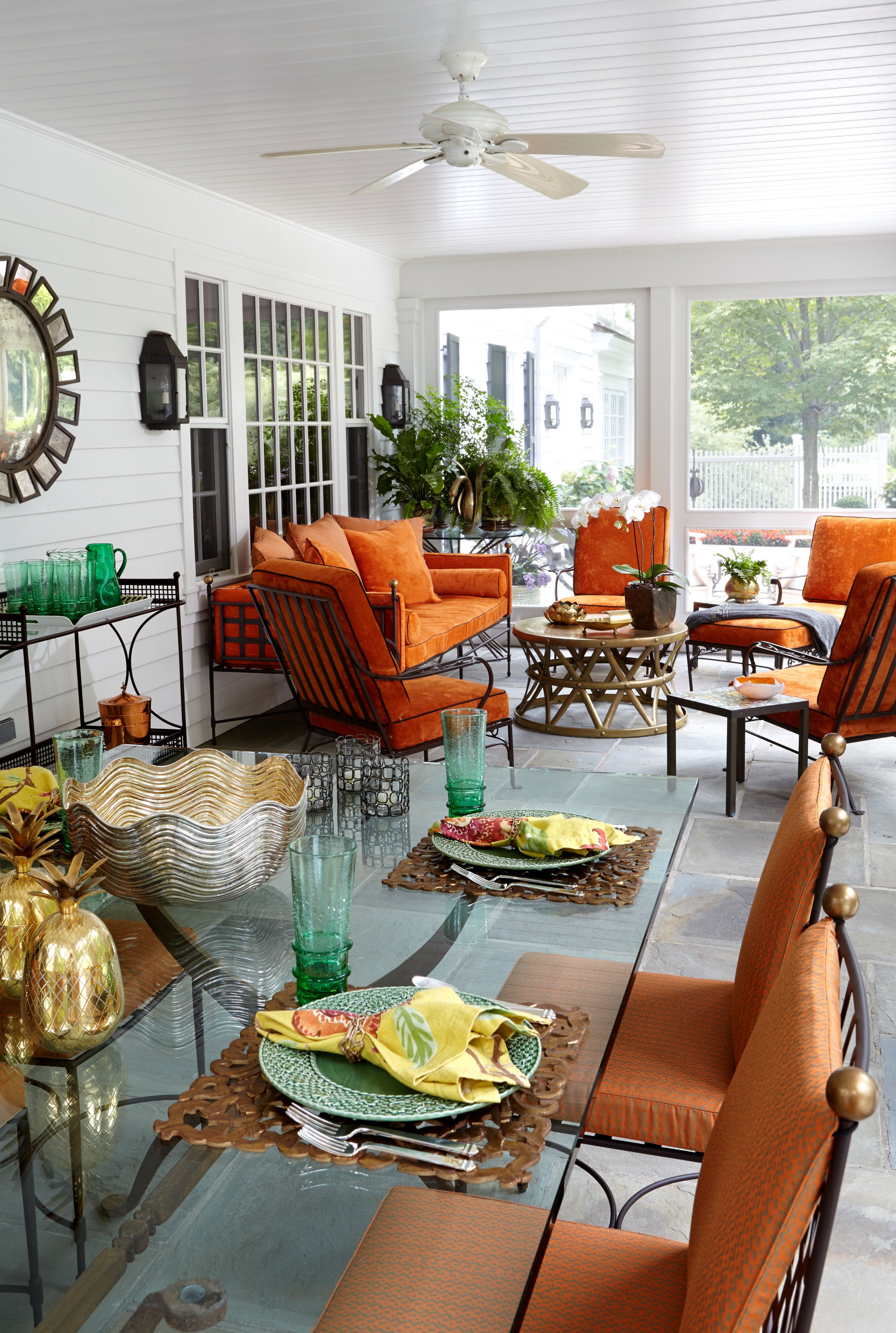 Traditional Patio and Deck