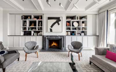  Transitional Apartment Living Room. Carnegie Hill by J Cohler Mason Design.