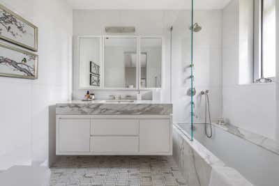  Transitional Apartment Bathroom. Carnegie Hill by J Cohler Mason Design.