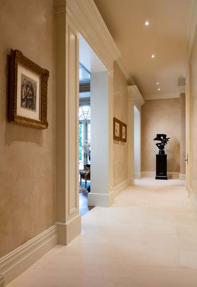  Transitional Family Home Entry and Hall. Palm Beach Estate  by Gil Walsh Interiors.