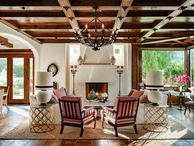  Mediterranean Family Home Living Room. Villa Vista by Grace Home Furnishings.