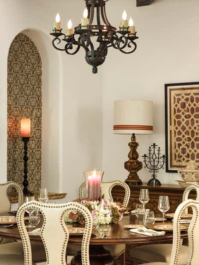  Traditional Family Home Dining Room. Villa Vista by Grace Home Furnishings.