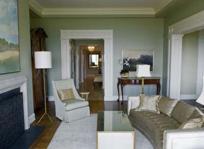  Apartment Living Room. A Luxurious Penthouse in Historic Charleston by Elizabeth Hagins Interior Design.