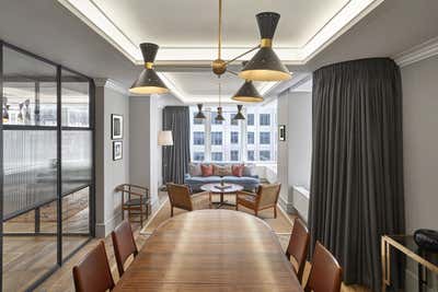  Eclectic Minimalist Mixed Use Meeting Room. Workplace, Park Avenue, New York City by Design Stories.