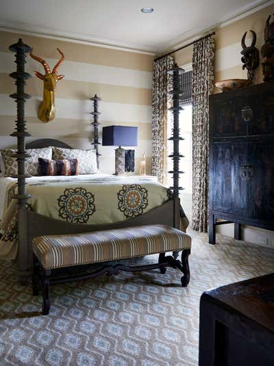 Maximalist Bedroom. Del Monte by Dennis Brackeen Design Group.