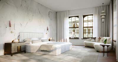  Contemporary Apartment Bedroom. NYC Loft  by DJDS.