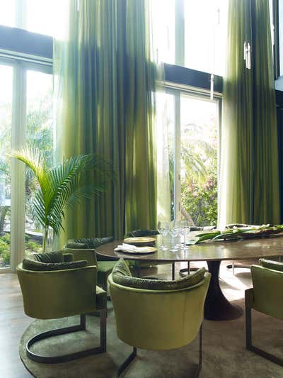  Contemporary Beach House Dining Room. Vero Beach Residence by DJDS.