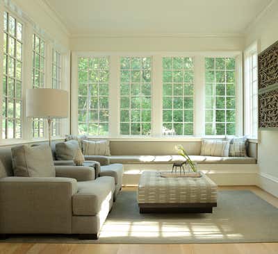 Transitional Family Home Meeting Room. Buckhead Residence by Tish Mills Interiors.