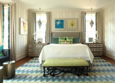  Transitional Transitional Family Home Bedroom. Bold Renovation by Tish Mills Interiors.