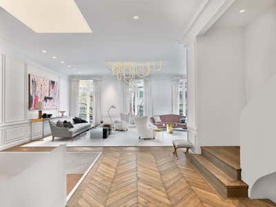  French Family Home Living Room. Upper East Side Townhouse by Meyer Davis.