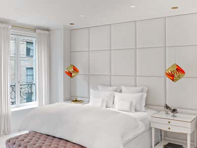  French Family Home Bedroom. Upper East Side Townhouse by Meyer Davis.