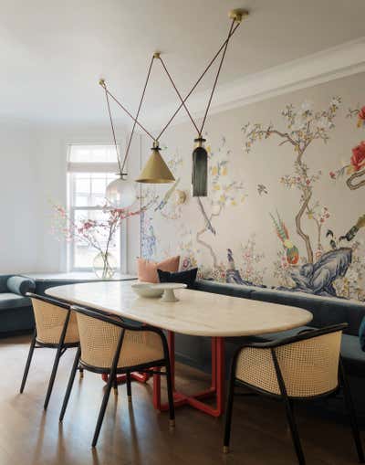  Modern Apartment Dining Room. Park Avenue Residence by Studio DB.
