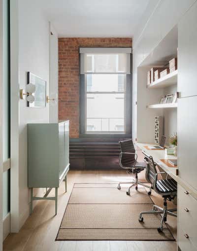 Modern Apartment Office and Study. Franklin Street Loft by Studio DB.