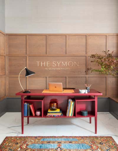  Modern Mixed Use Lobby and Reception. The Symon Sales Office by Studio DB.