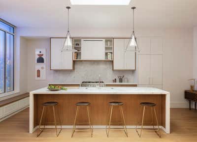  Modern Mixed Use Kitchen. One Clinton Sales Office by Studio DB.
