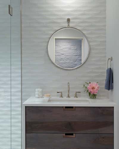 Modern Family Home Bathroom. Downtown Townhome by Studio DB.