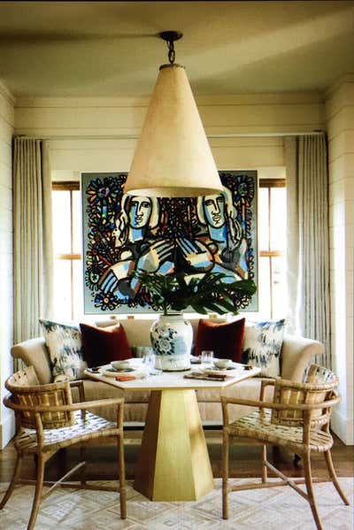  Eclectic Vacation Home Dining Room. Mountain Retreat by Tish Mills Interiors.