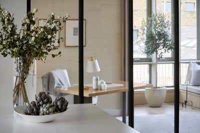  Contemporary Apartment Office and Study.  Floral Court, Show Apartment by BradyWilliams.
