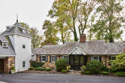  Eclectic Family Home Exterior. Brook Side Home by Shannon Connor Interiors.