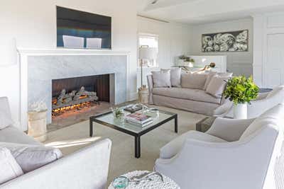  Beach Style Beach House Living Room. Hamptons Beach House by Shannon Connor Interiors.