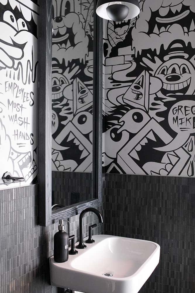 Eclectic Bathroom