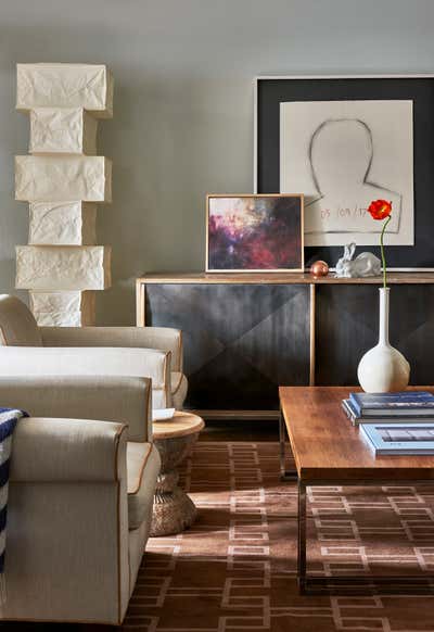  Transitional Apartment Living Room. Minetta Lane by Meyer Davis.