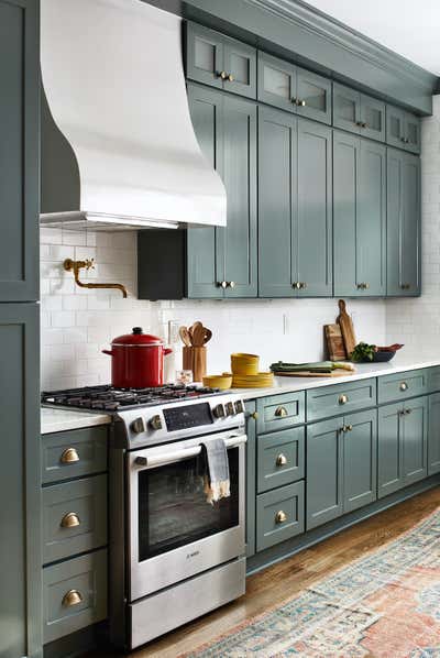  Organic Family Home Kitchen. Bloomingdale Restoration  by Zoe Feldman Design.