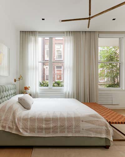 Eclectic Bedroom. Tribeca by Kelly Bergin .
