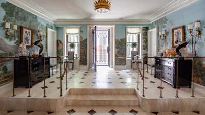  Traditional Family Home Entry and Hall. Kips Bay Showhouse by Michael Herold Design.