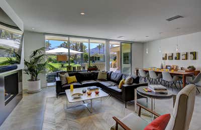  Mid-Century Modern Contemporary Vacation Home Open Plan. Indian Wells Condo by Casa Nu.