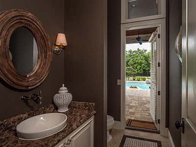  Country Bathroom. Florida Family Home by Evans Construction & Design.