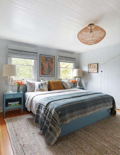  Cottage Vacation Home Bedroom. Venice Bungalow  by Jeff Andrews - Design.